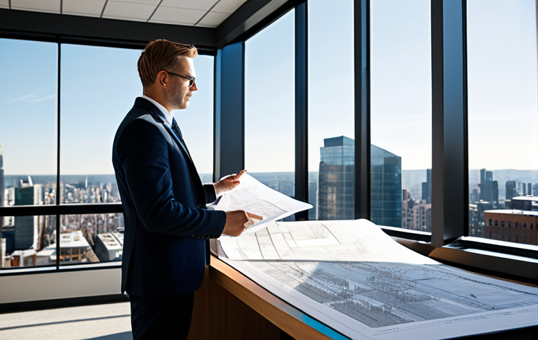 **
A professional architect, fully clothed in appropriate business attire, reviewing blueprints in a sunlit, modern office. Large windows overlook a bustling cityscape. Perfect anatomy, correct proportions, natural pose. Safe for work, appropriate content, professional, high-quality rendering, well-formed hands, proper finger count, natural body proportions, modest clothing.
**